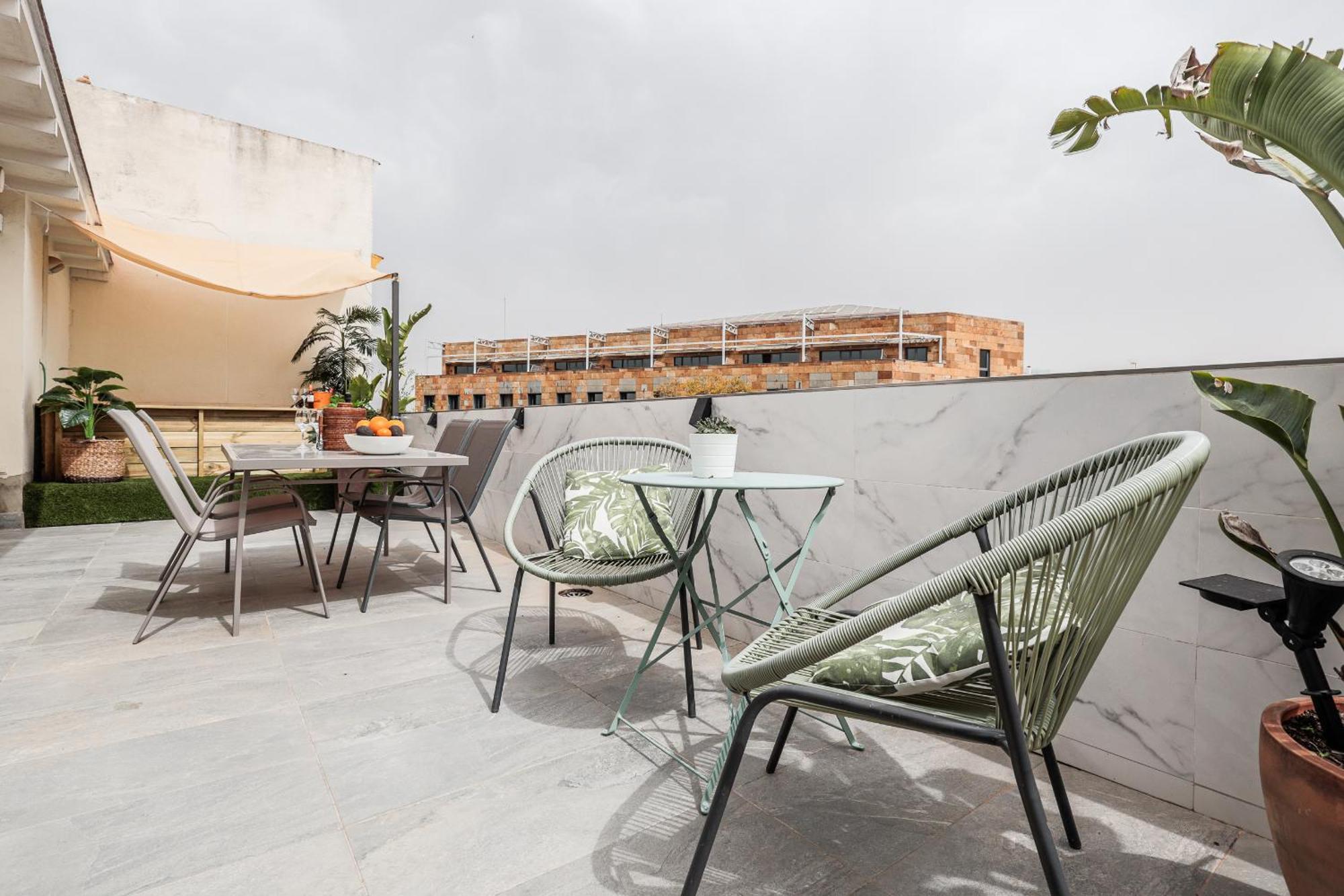 Apartmán Fantastico Atico 2 Hab Y Gran Terraza Privada Sevilla Exteriér fotografie