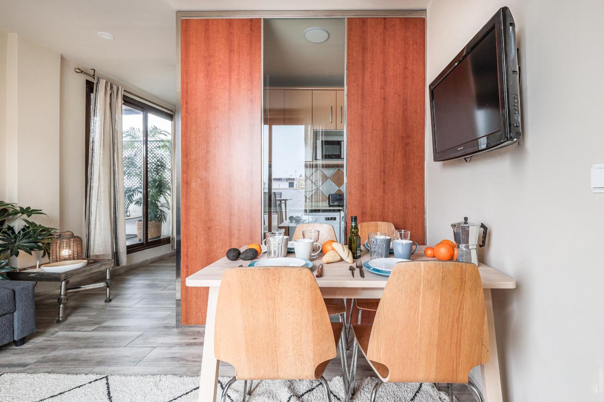 Apartmán Fantastico Atico 2 Hab Y Gran Terraza Privada Sevilla Exteriér fotografie